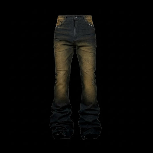 25FW 063CLUB VINTAGE WASHED BLACK JEANS